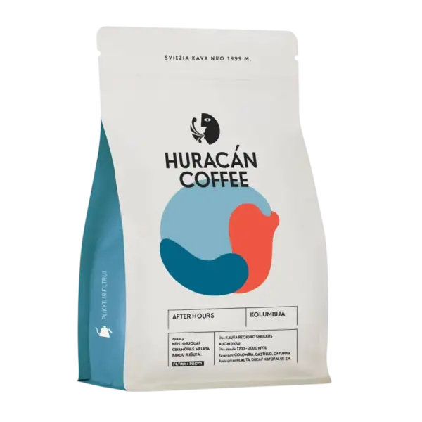 After Hours coffee bag